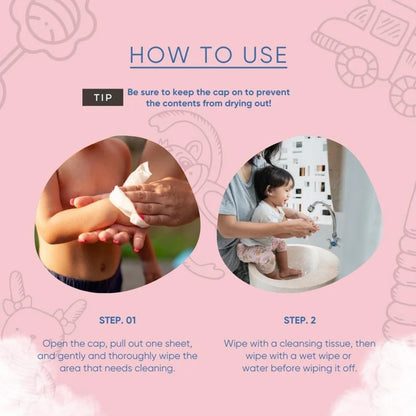 [Kiztoz] The Mild Cleansing Tissue - 30 Sheets
