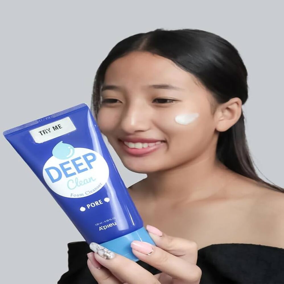 [A'PIEU] Deep Clean Foam Cleanser [Pore] 130ml