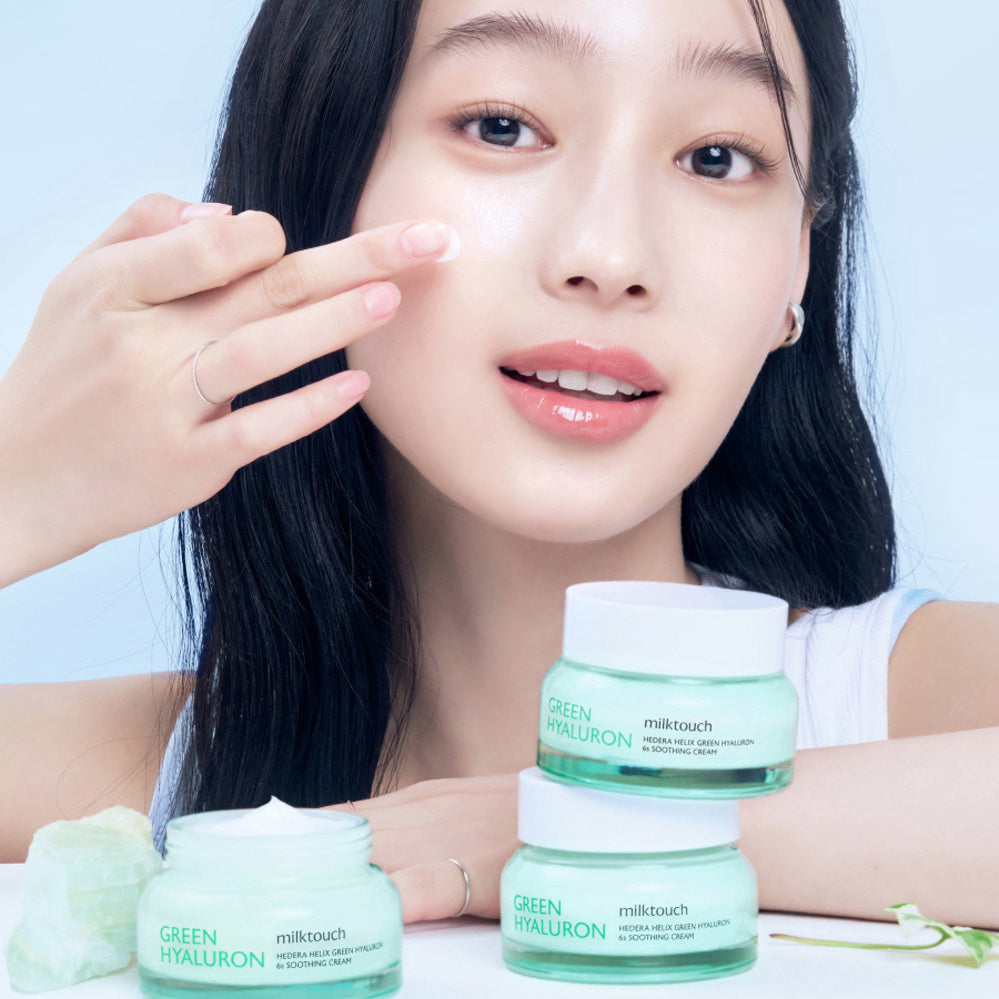 [milktouch] Hedera Helix Green Hyaluron 6sec Moisture Cream 50ml