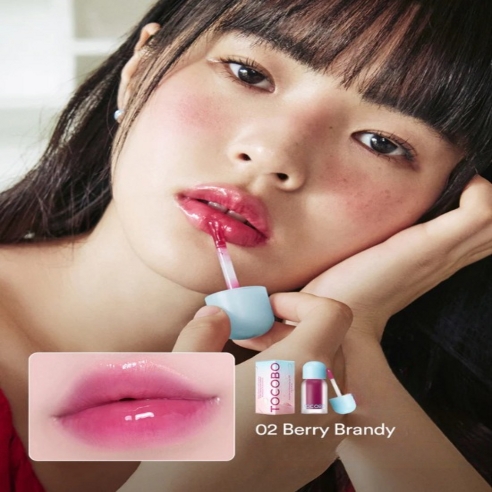 [TOCOBO] Juicy Berry Plumping Lip Oil 02 Berry Brandy 4g
