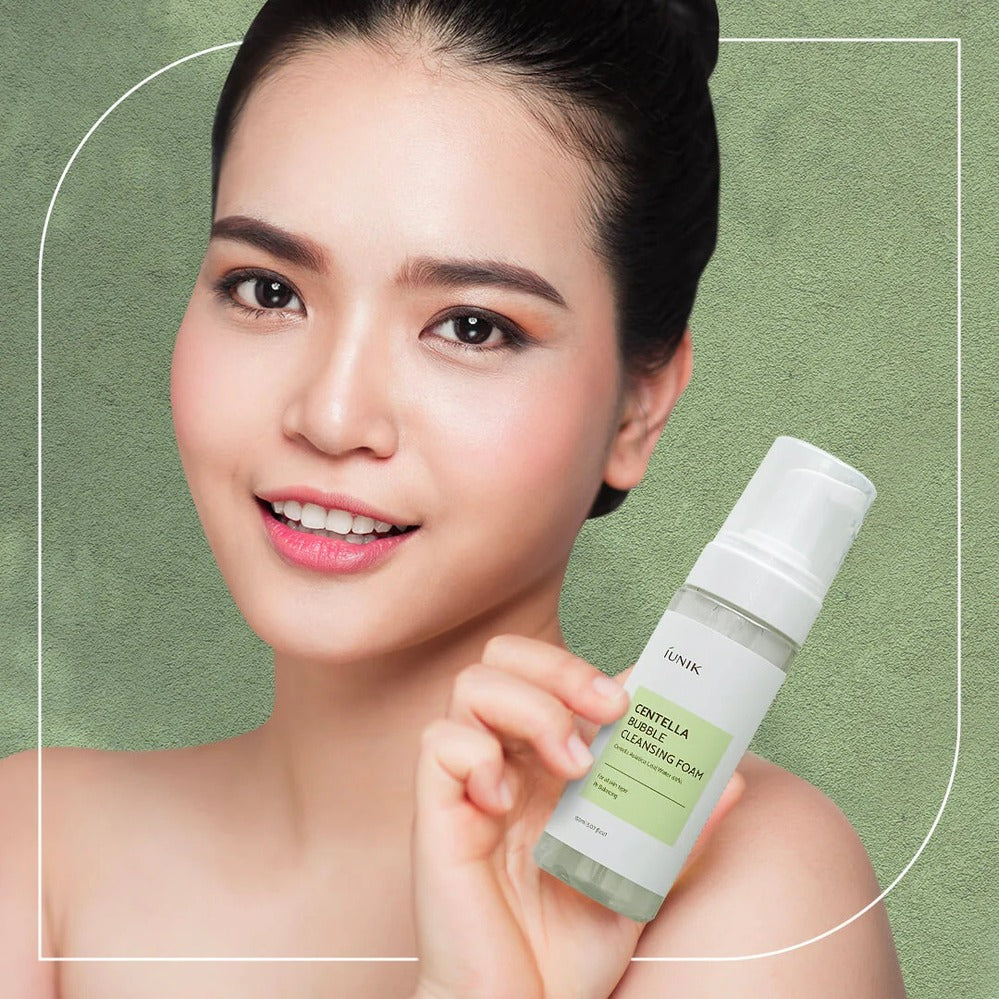 [iUNIK] Centella Bubble Cleansing Foam 150ml